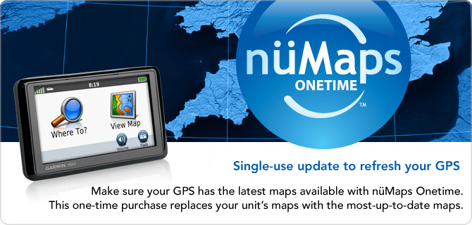 Garmin nuMaps Onetime